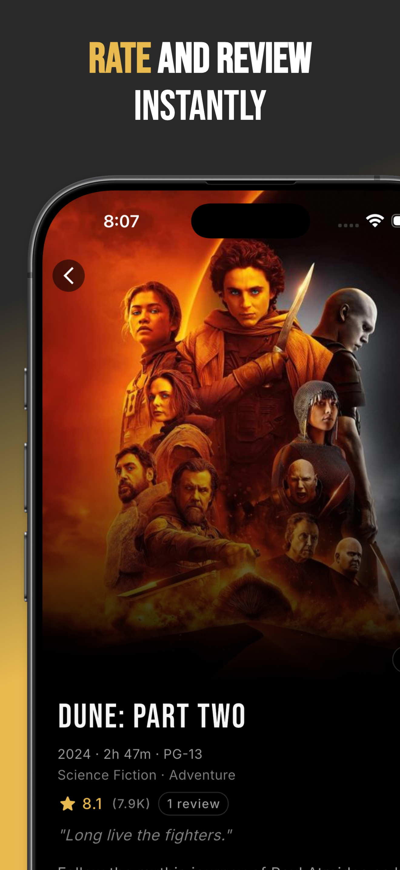 Showvie rate and review